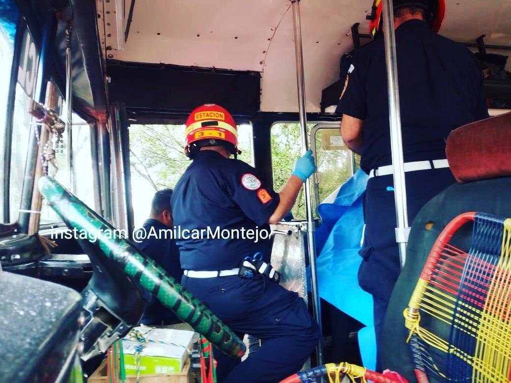 ataque armado contra bus en ruta a El Salvador