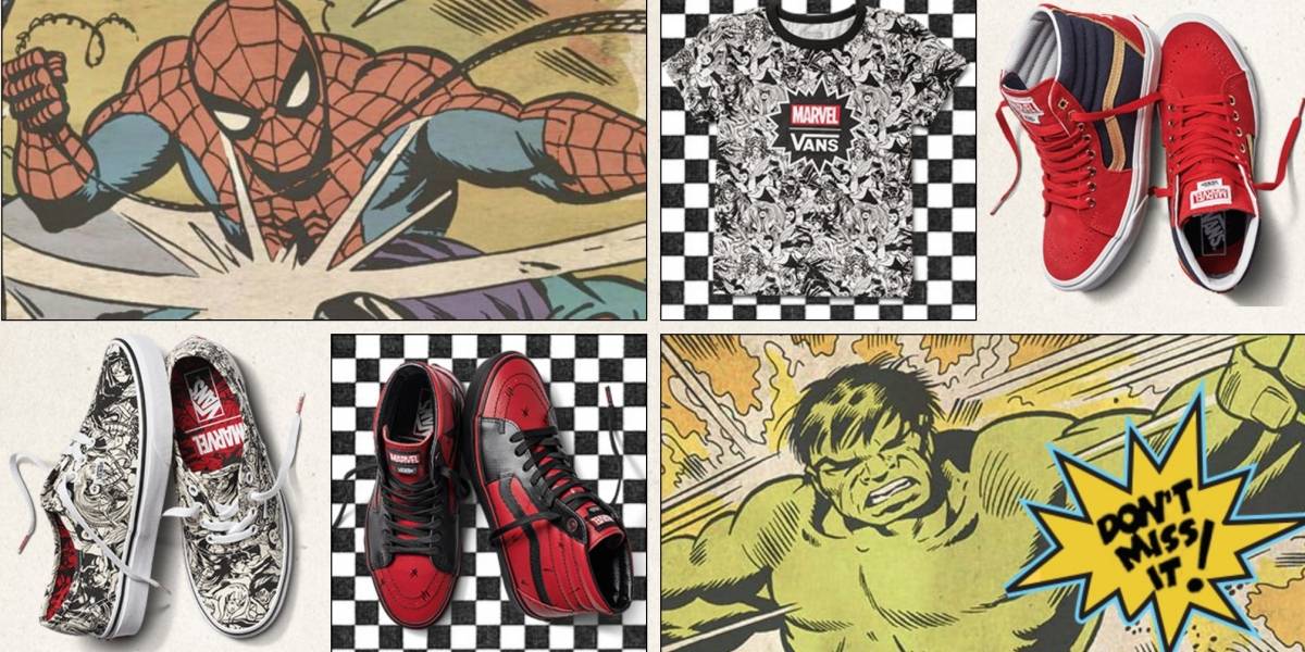 Vans lanza colección especial de Marvel's Avengers: Conoce sus diseños y precios
