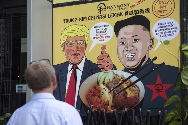 Ambiente en Singapur ante la reunión de Donald Trump con Kim Jong-un