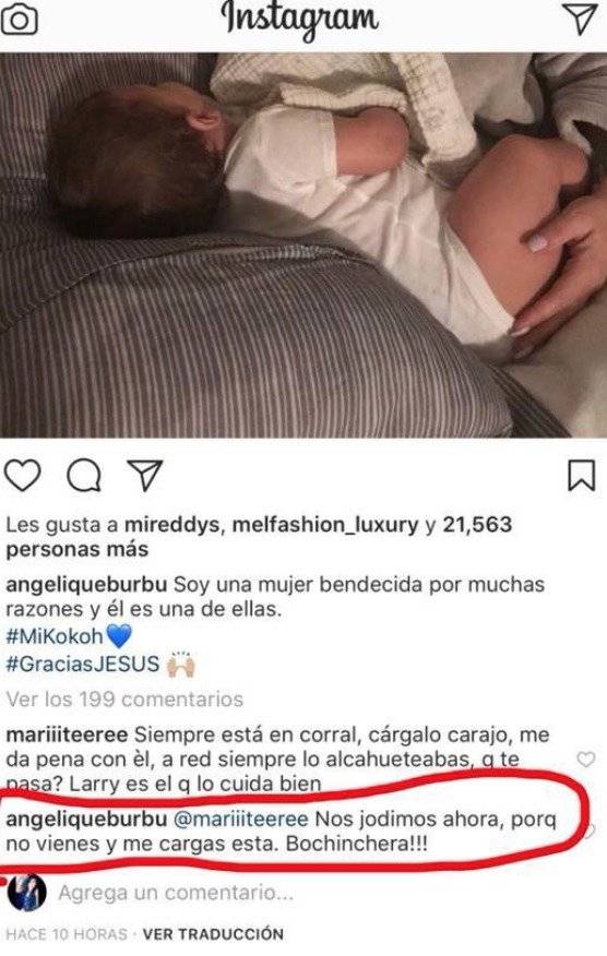 Burbu y su bebé