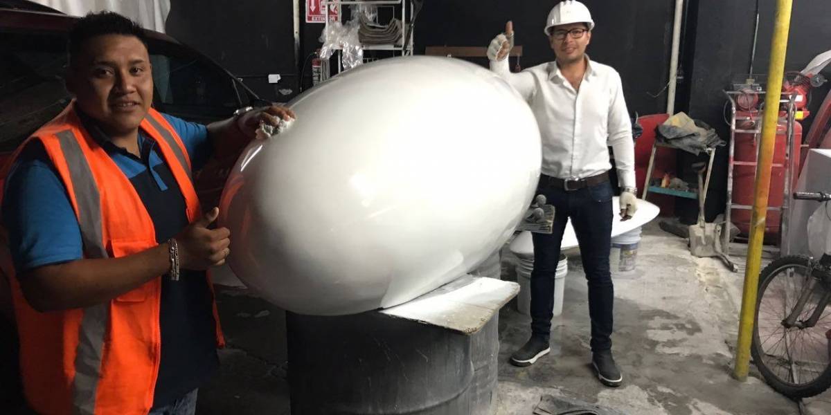 Mexicano ha creado una cápsula antisismos, capaz de mantenerte con vida durante 30 días