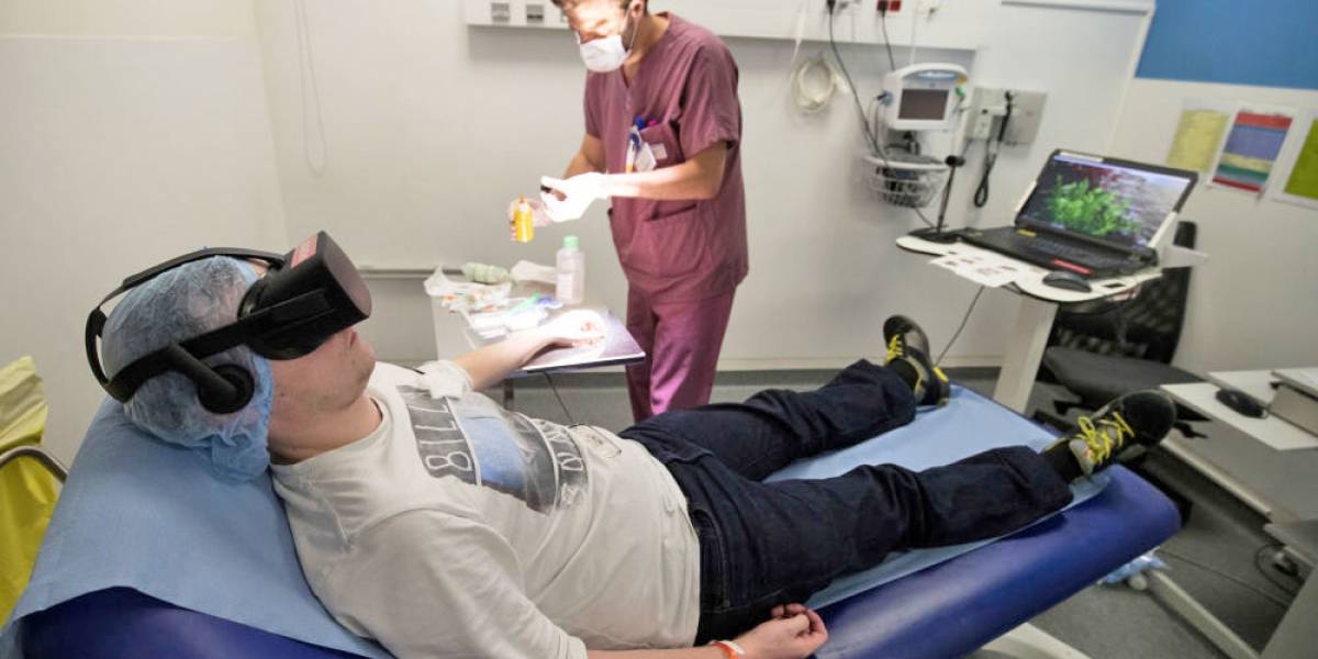 La realidad virtual como nunca la viste: utilizan técnicas para controlar el dolor como si fuese droga