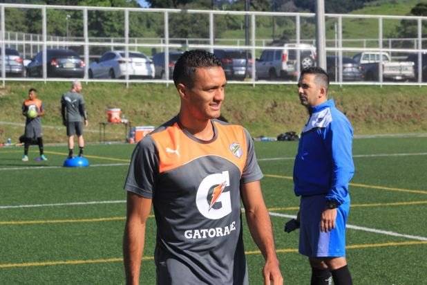 Jorge Vargas en el inicio de la pretemporada crema