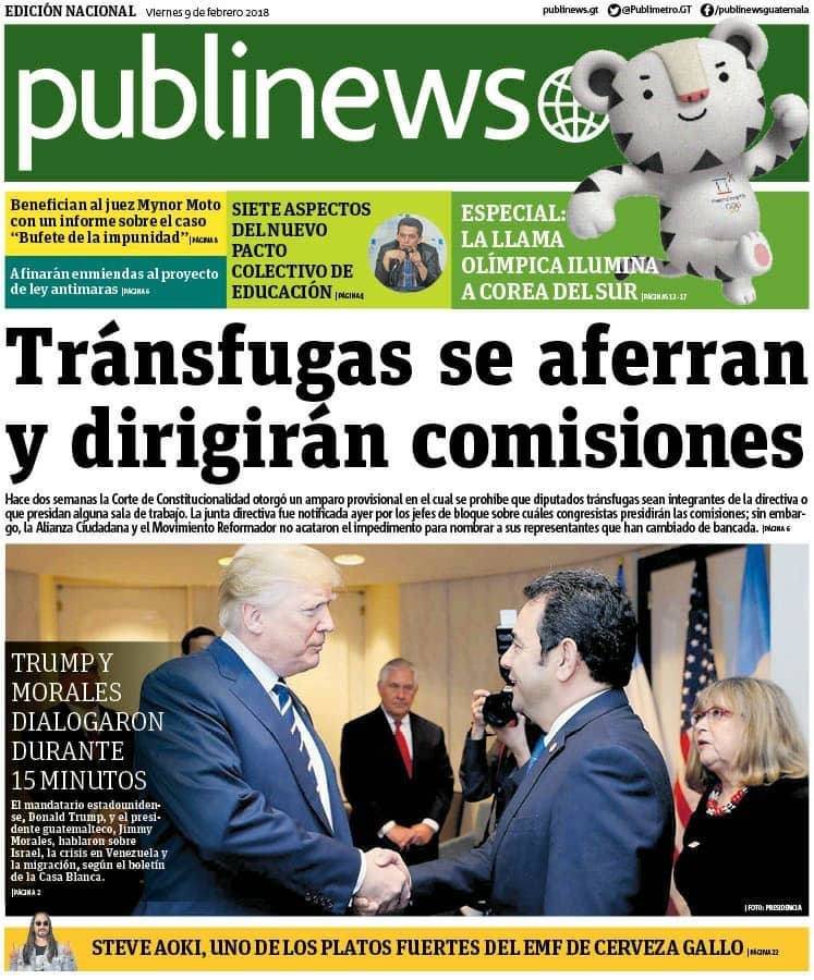 Portada tránsfugas