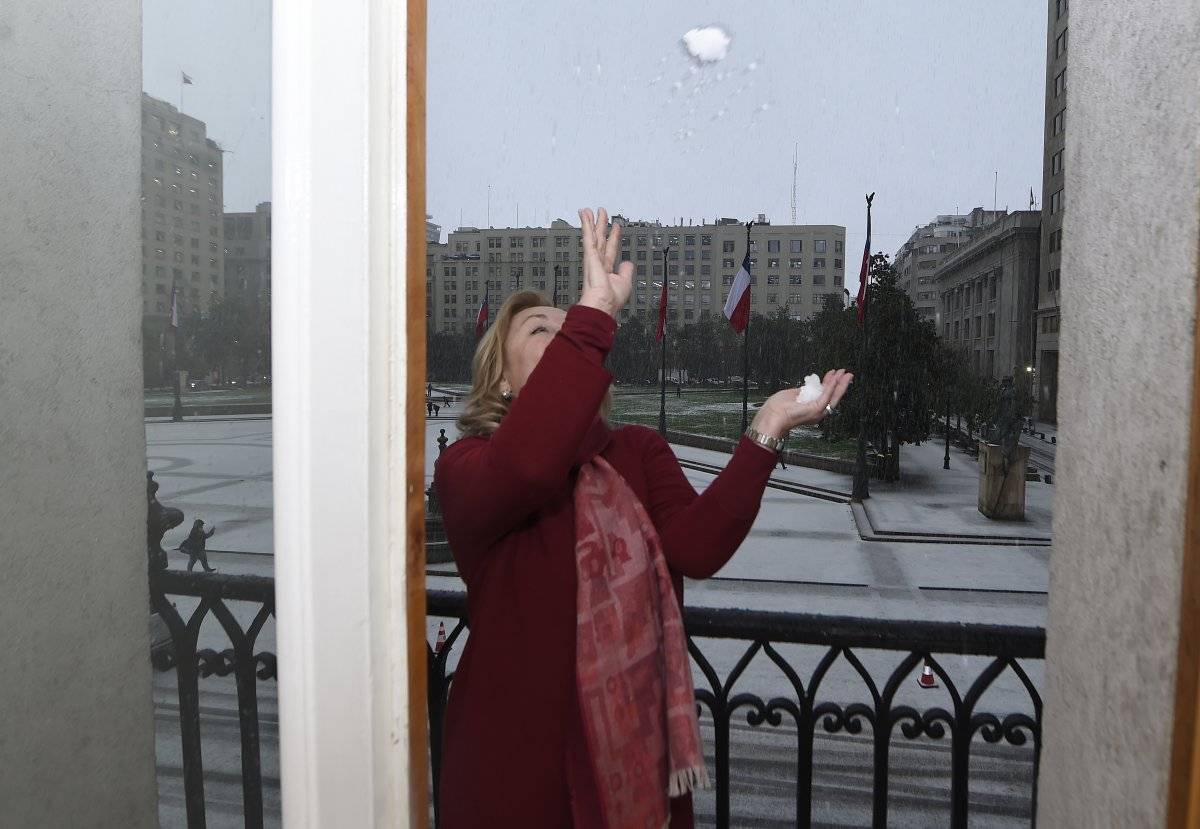 Cecilia Morel y la nieve