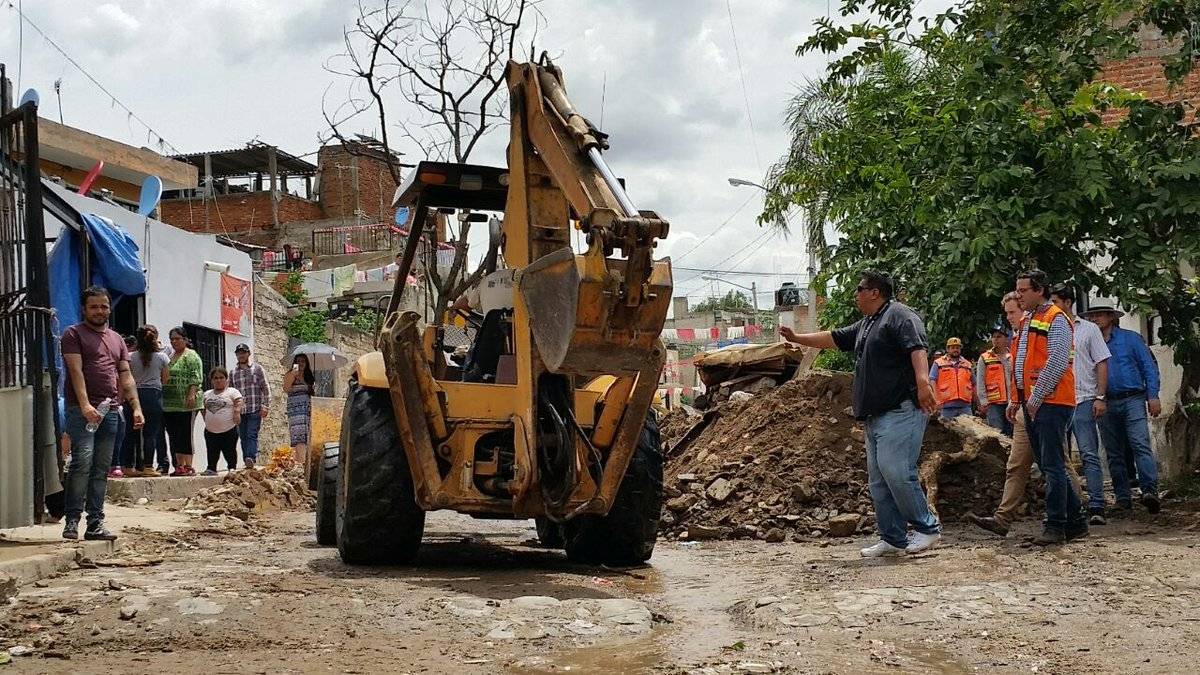 Reparten culpas tras inundaciones en Guadalajara