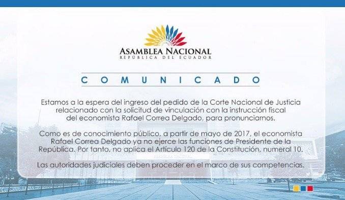 Comunicado Asamblea