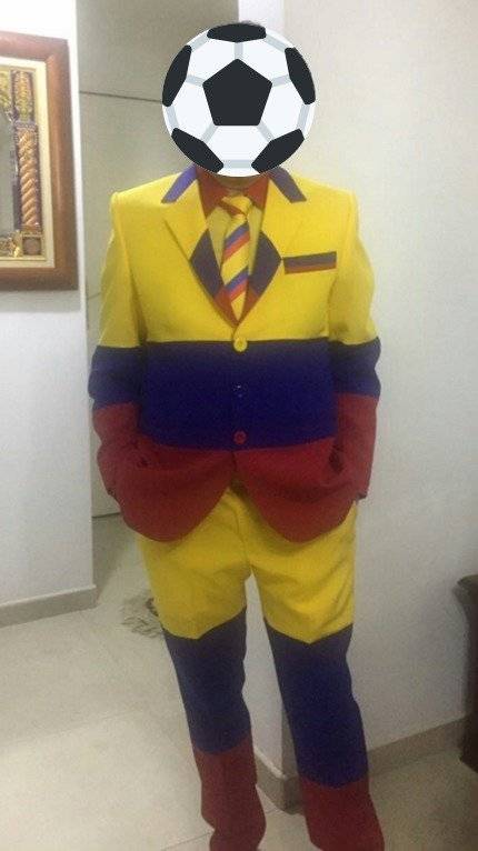 traje seleccion colombia