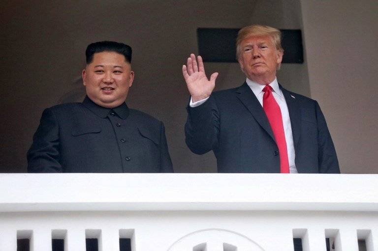 Kim Jong-un y Donald Trump
