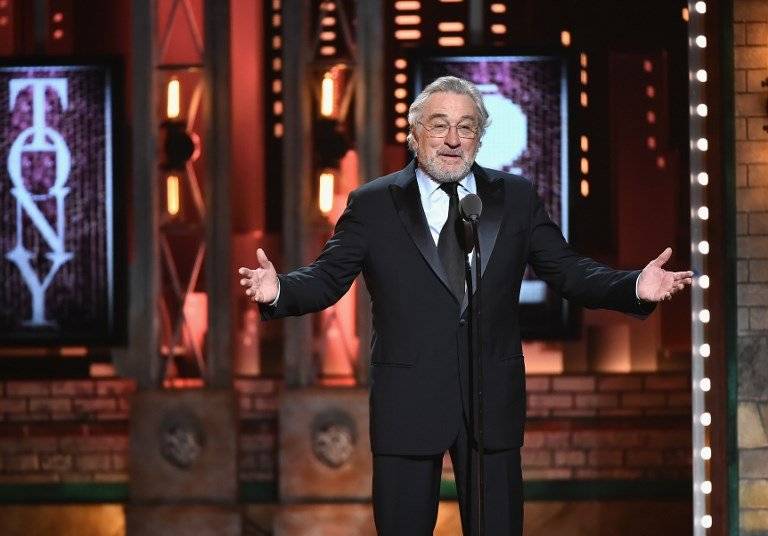 Robert De Niro en los premios Tony