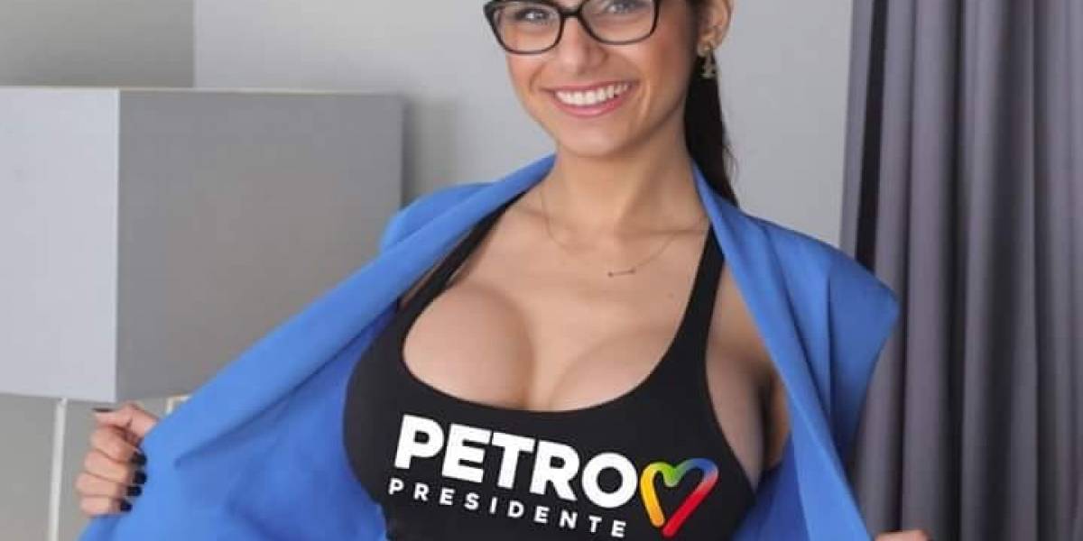 En Colombia Mia Khalifa resultó ser "hija" de un candidato presidencial