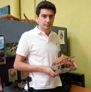 Uno de los investigadores