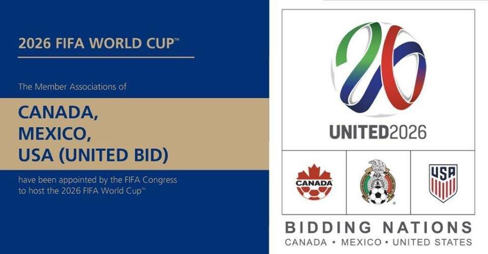 Las tres cedes del Mundial 2026