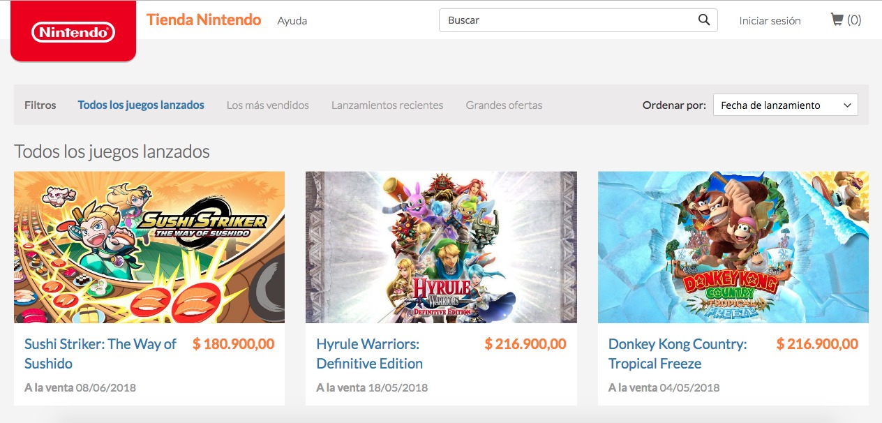 ¡La tienda de Nintendo finalmente llega a Colombia y Brasil! ¡La tienda de Nintendo finalmente llega a Colombia y Brasil!