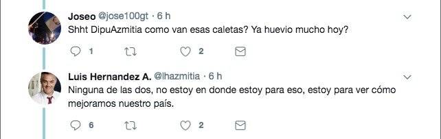 Respuesta de Diputado