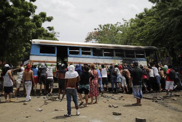Protestas en Nicaragua