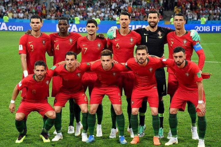Esta fue la selección de Portugal ante España