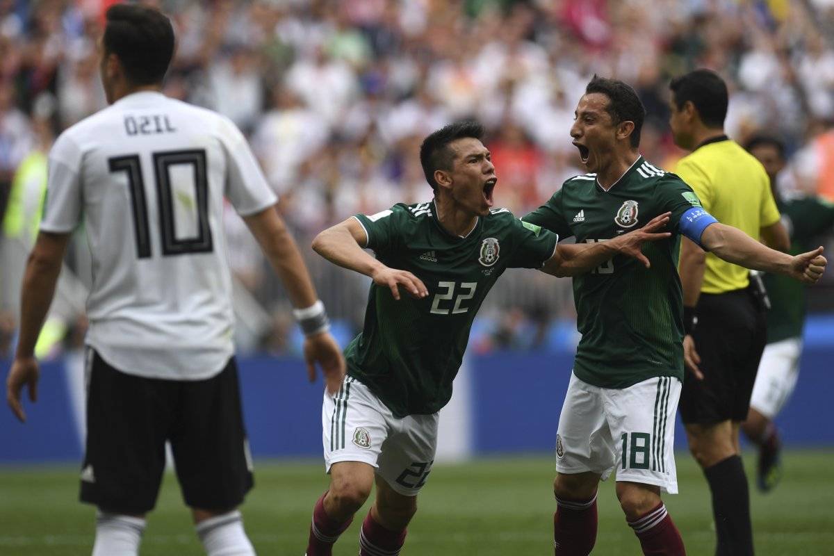 Lozano anotó el tanto del triunfo para los mexicanos.