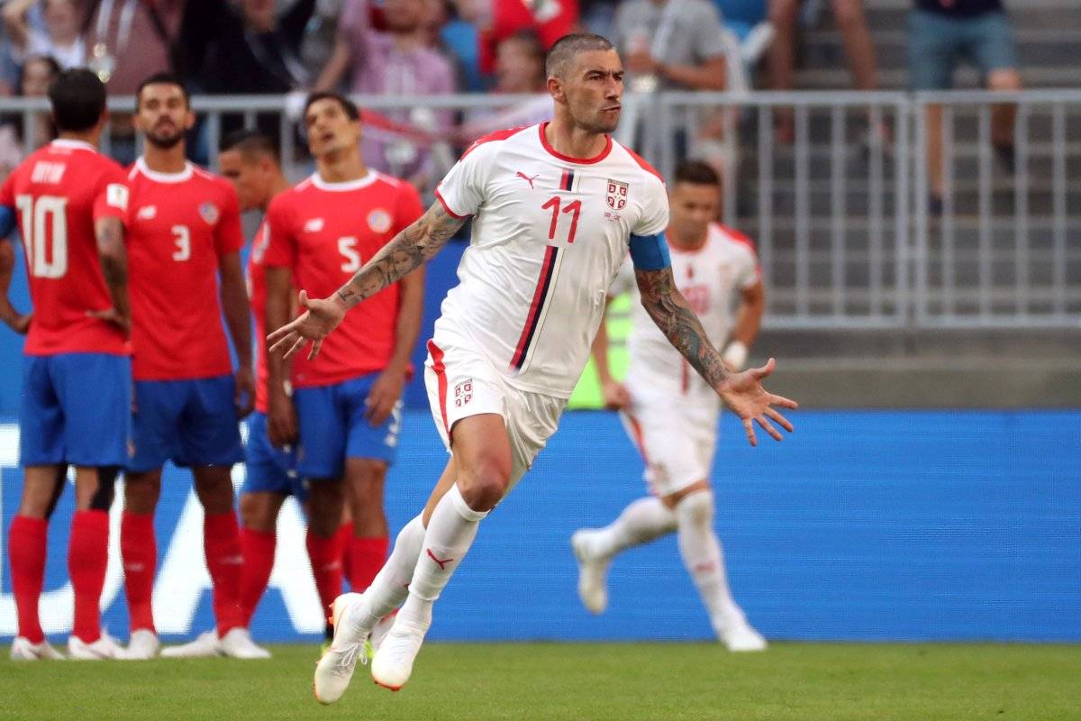 Aleksandar Kolarov - gol da Sérvia