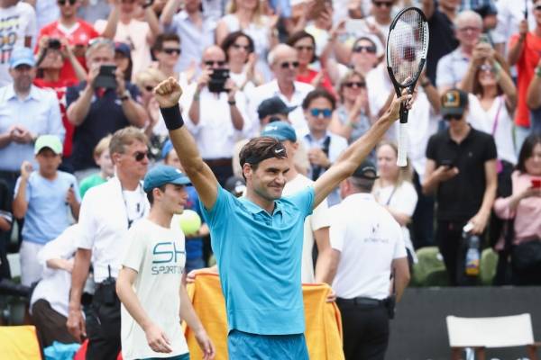 Federer comienza con el pie derecho en Torneo de Halle