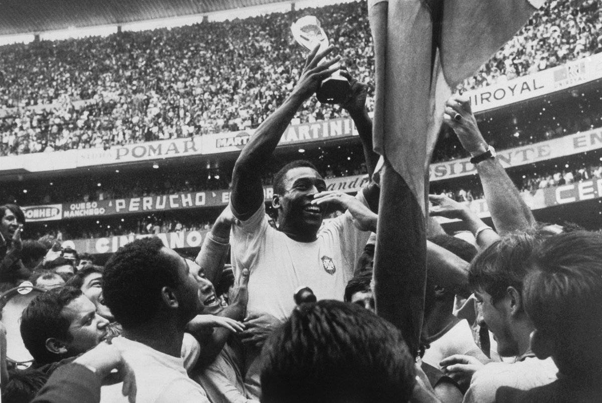 Pelé se consagró por primera vez en 1958.