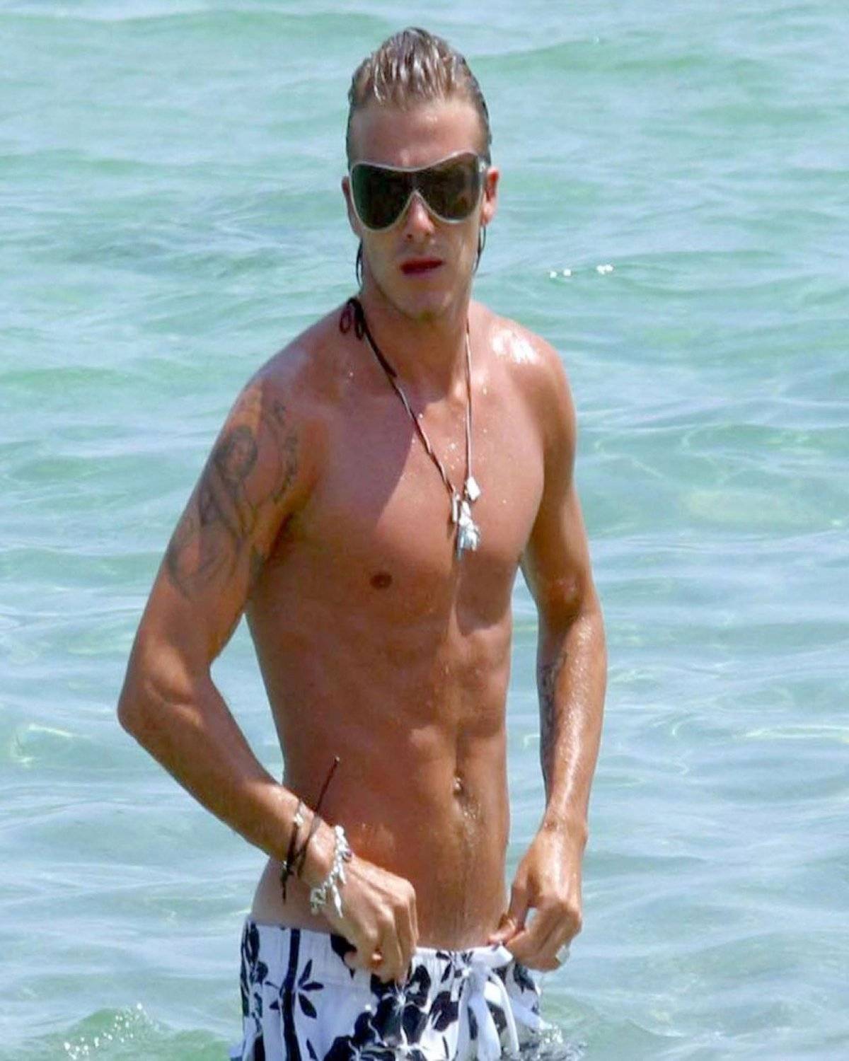 David Beckham antes