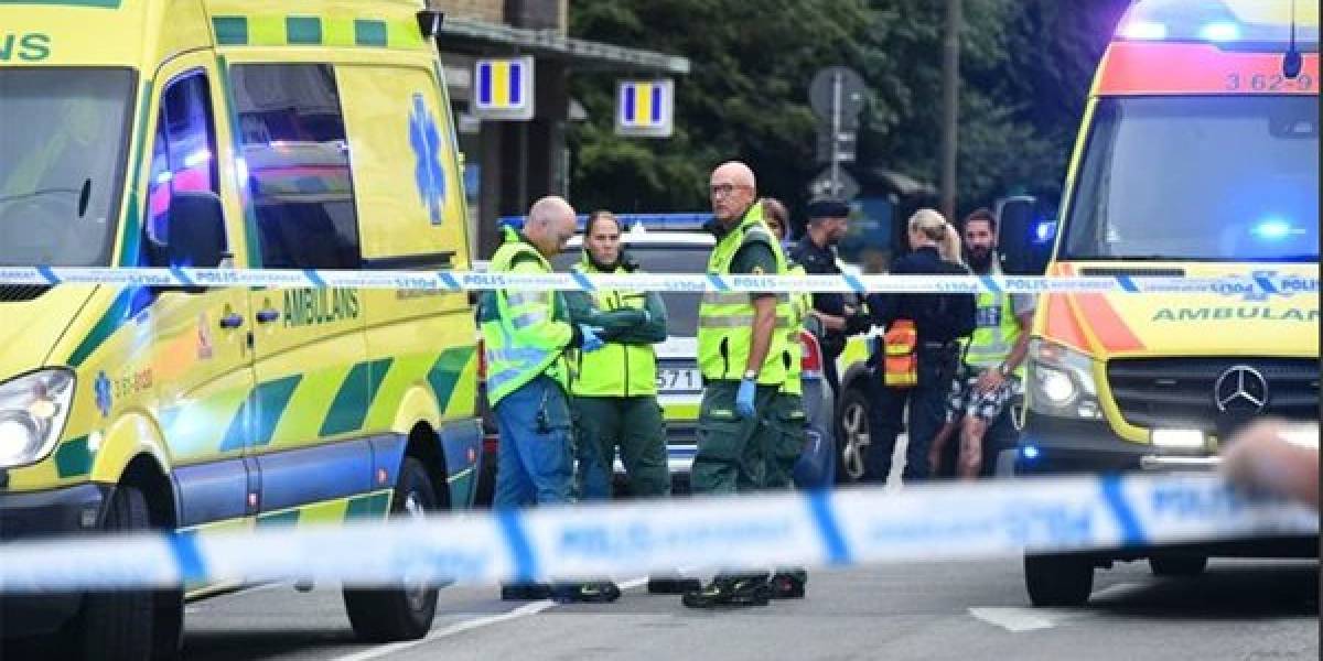 Tiroteo en Suecia deja un muerto y cuatro heridos; descartan ataque terrorista