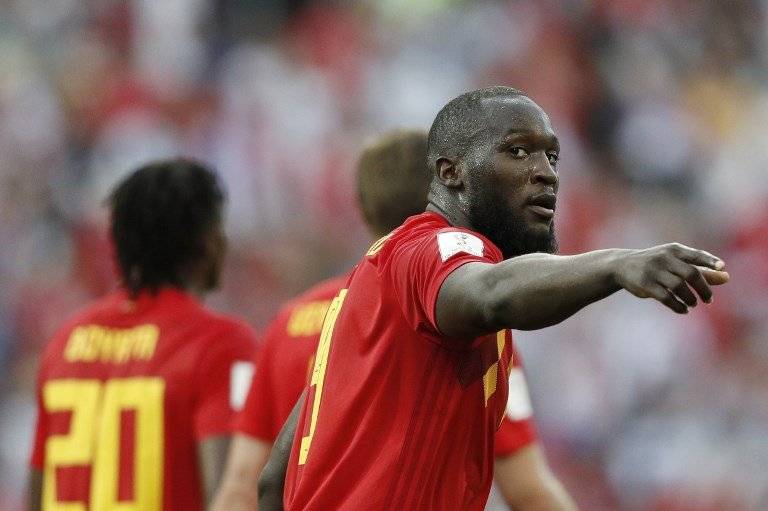Lukaku celebra uno de sus tantos