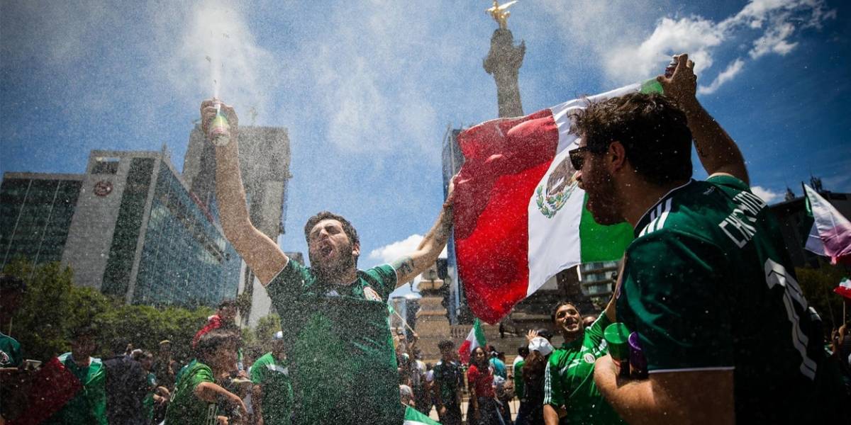 Se registró "temblor" en la Ciudad de México por festejo del gol de la Selección