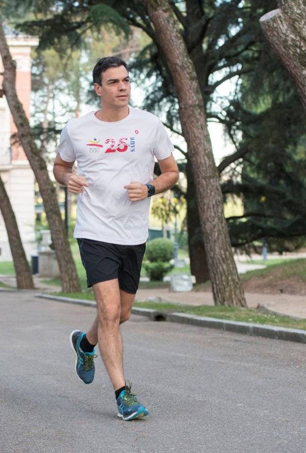 Pedro Sanchez España Runner Perra