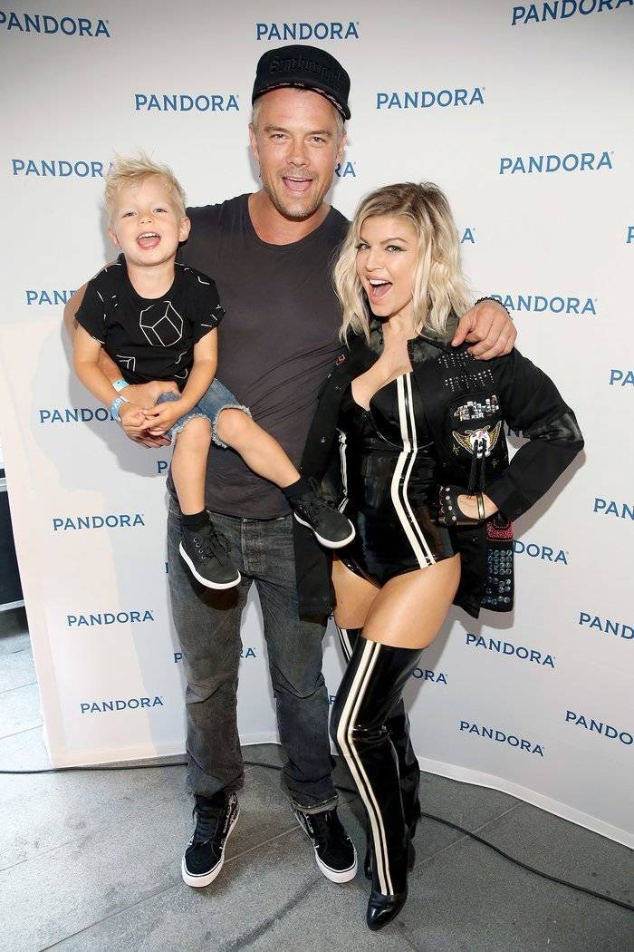 Josh Duhamel, Fergie y su hijo