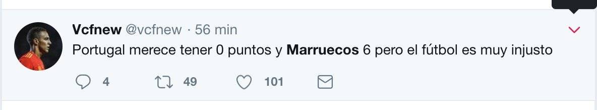 Marruecos merecia tener 6 puntos.
