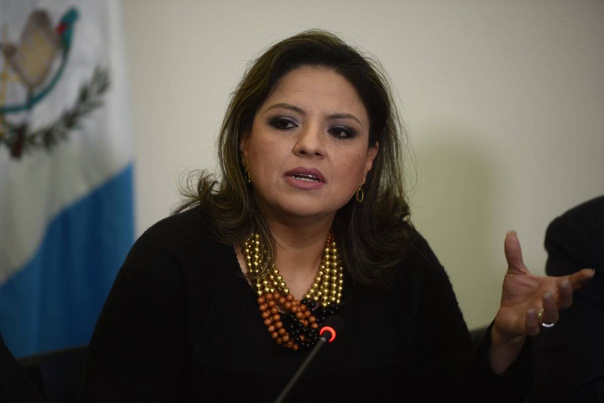 Canciller Sandra Jovel