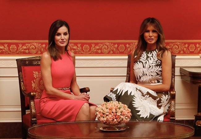 melania y letizia
