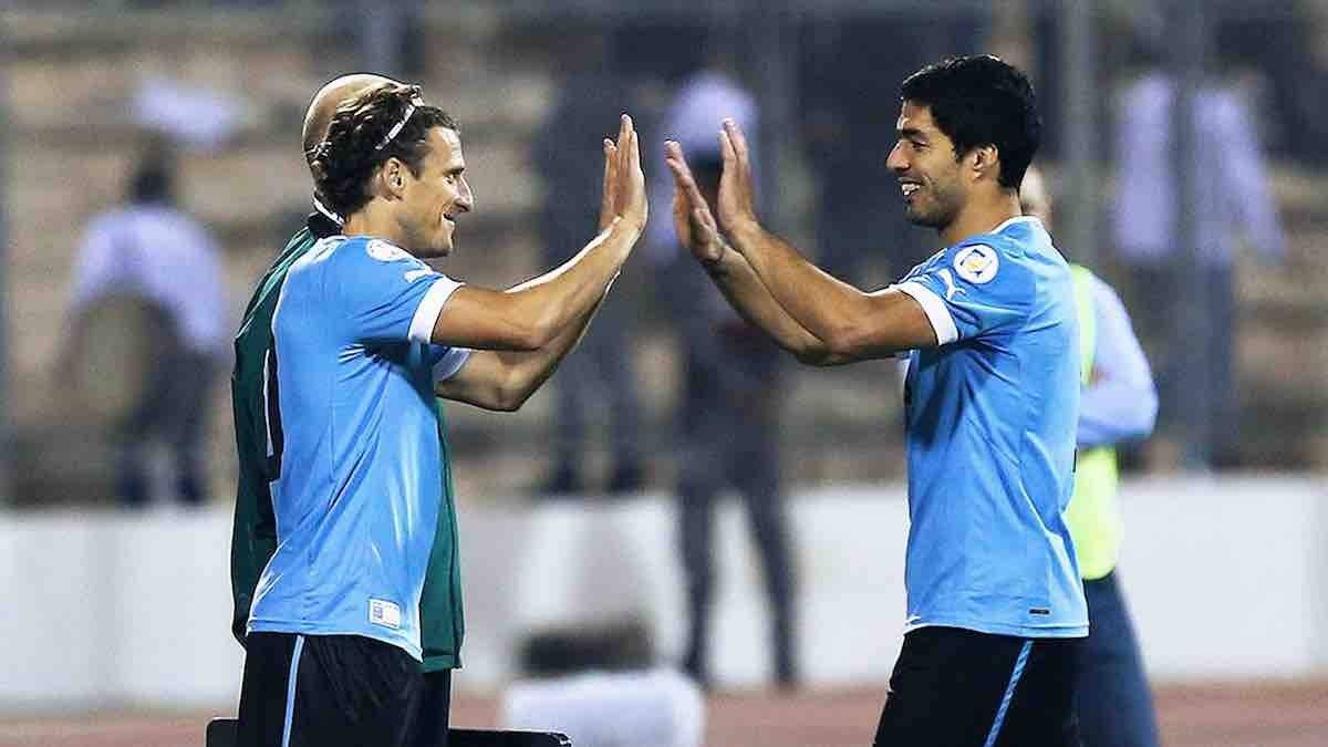 Junto a Diego Forlán son los segundos mejores goleadores en Mundiales.