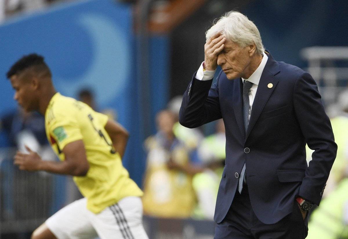 José Pekerman perdió el primer juego con Colombia