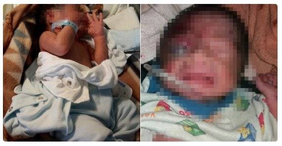 bebés abandonados en Jalapa