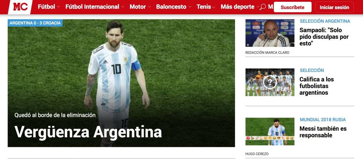 Prensa internacional