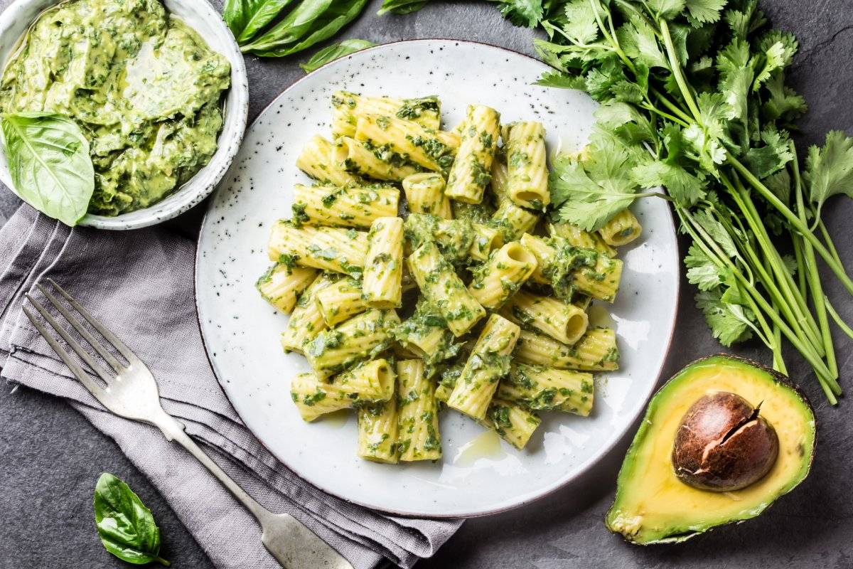 pesto avocado