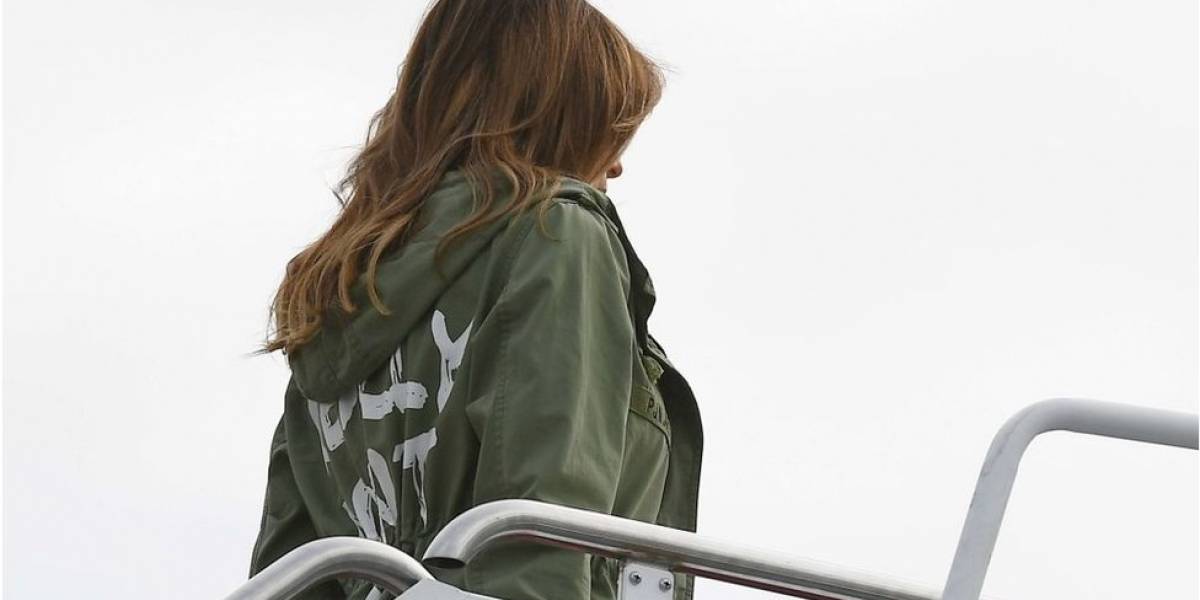 Trump responde a críticas sobre mensaje en chamarra de Melania