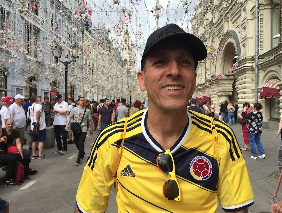 Fan colombiano