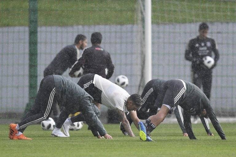 Entrenamiento selección de México