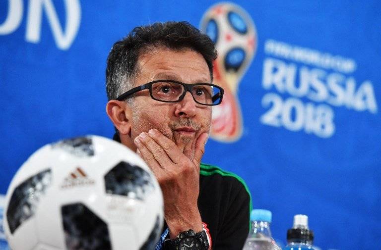 Osorio durante una conferencia de prensa