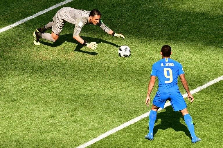 Keylor tuvo una destacada actuación ante Brasil