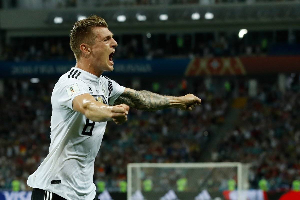 Kroos fue la figura del juego
