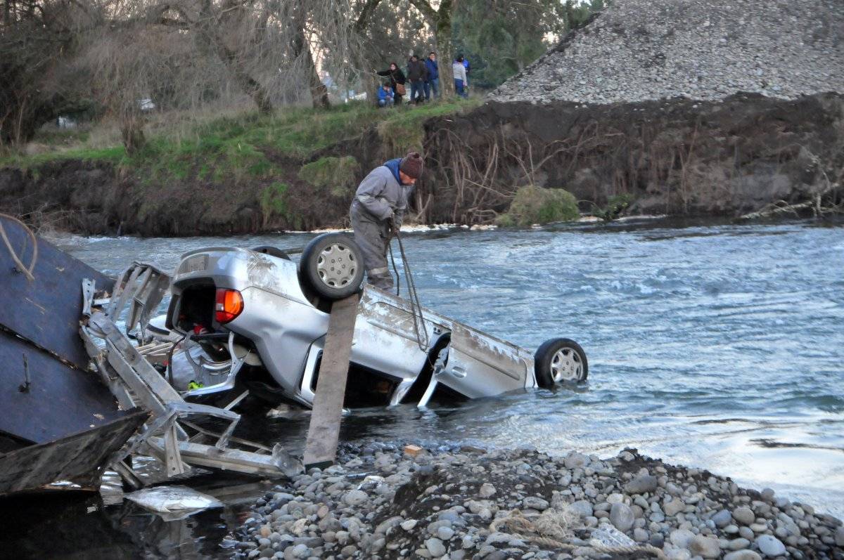 Puente se vino abajo