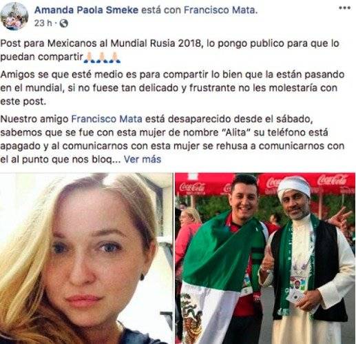 Mexicano desaparecido en Rusia
