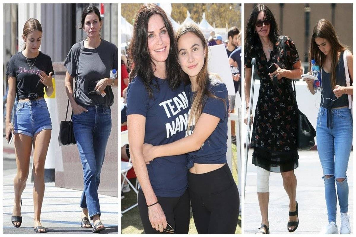 Courteney Cox hija