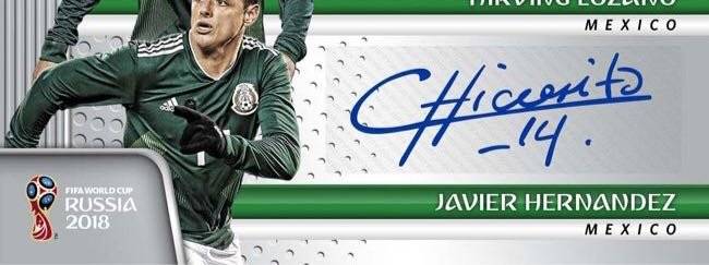 Firma de Javier "Chicharito" Hernández