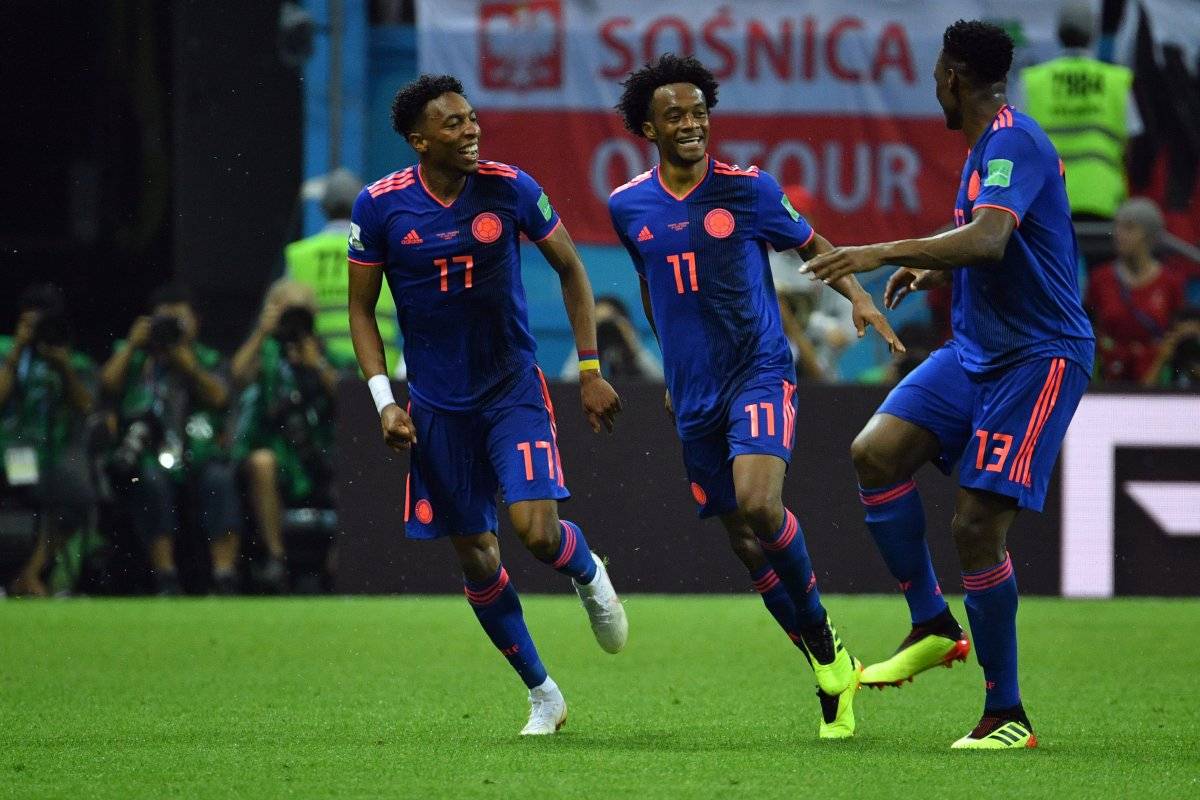 Juan Cuadrado sentenció el triunfo de los colombianos
